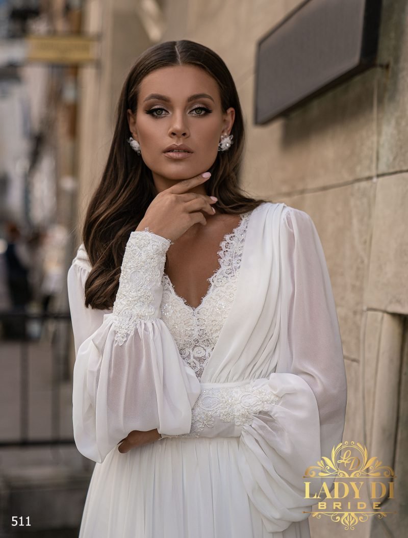 Robe De Mariée Fourreau 2 en 1 – Image 2