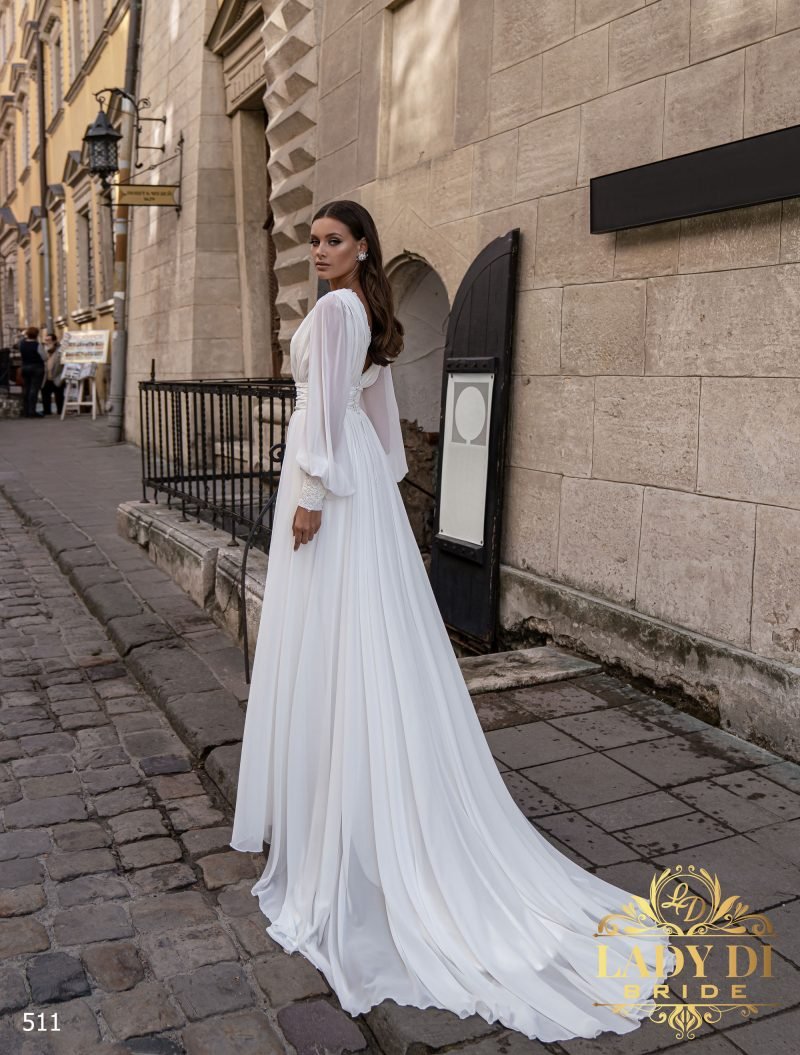 Robe De Mariée Fourreau 2 en 1 – Image 3