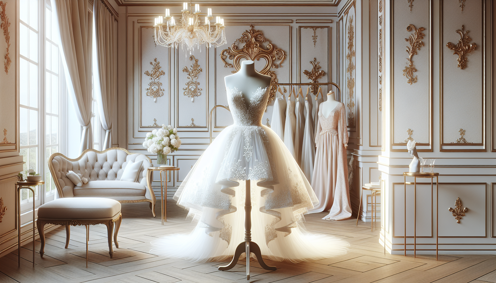 Robe de mariée courte : l'alternative moderne et élégante