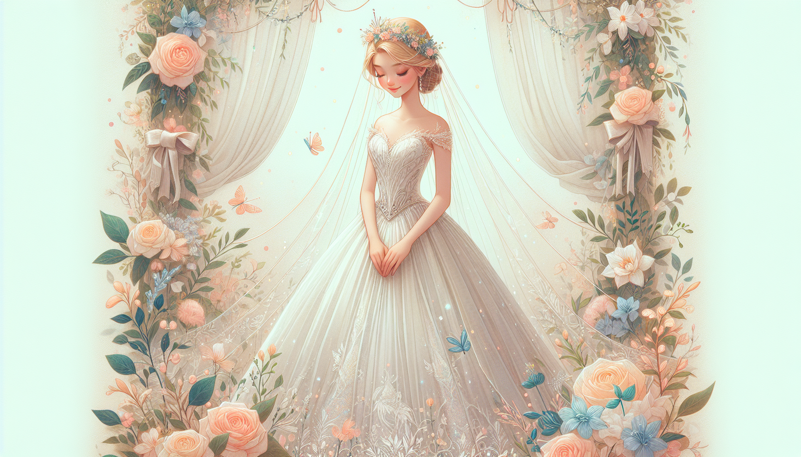 Robe de mariée princesse : le conte de fées devient réalité