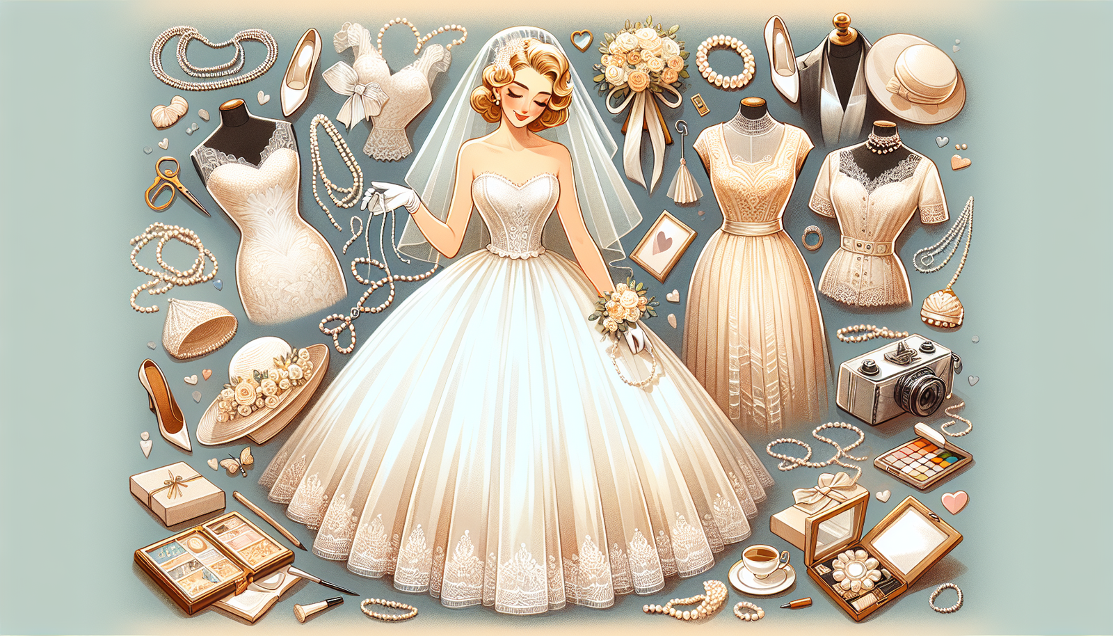 Robe de mariée vintage : le charme d'une autre époque