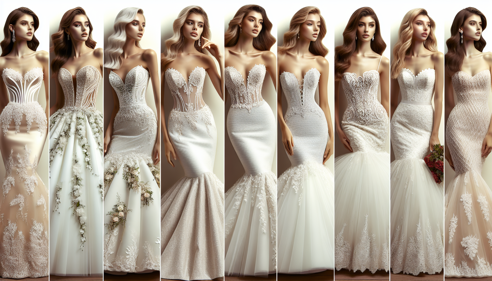 Top 5 des robes de mariée sirène pour une silhouette de rêve