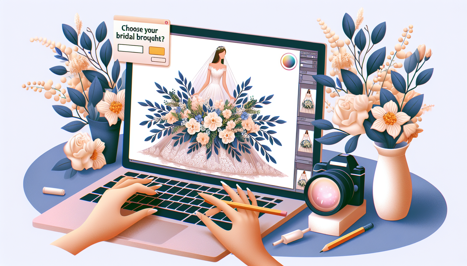 Comment choisir son bouquet de mariée en fonction de sa robe ?