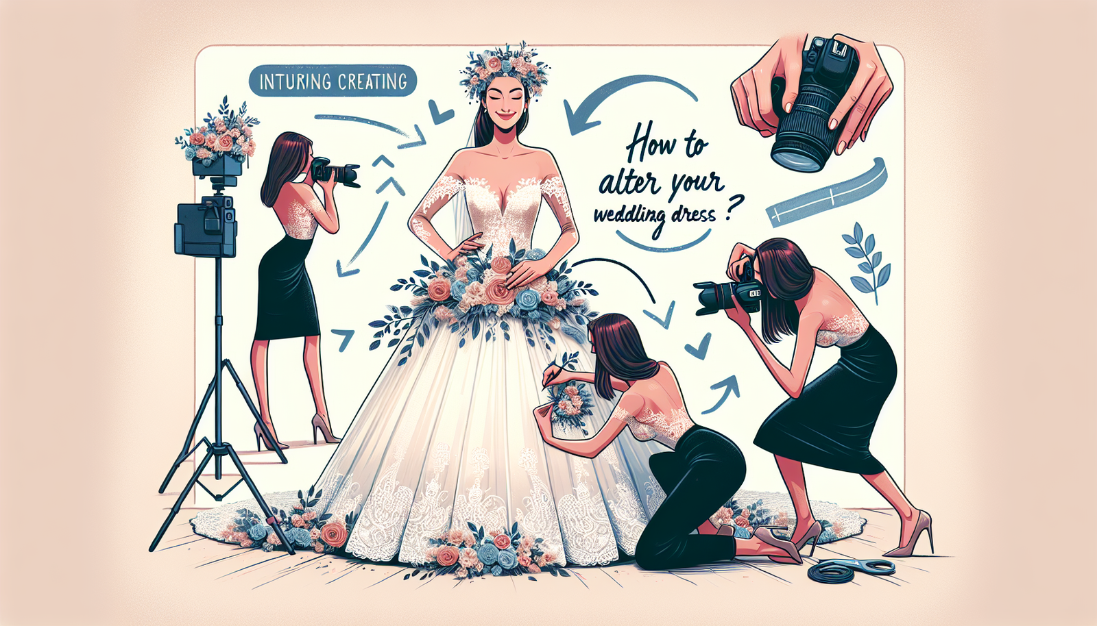 Comment faire retoucher sa robe de mariée ?