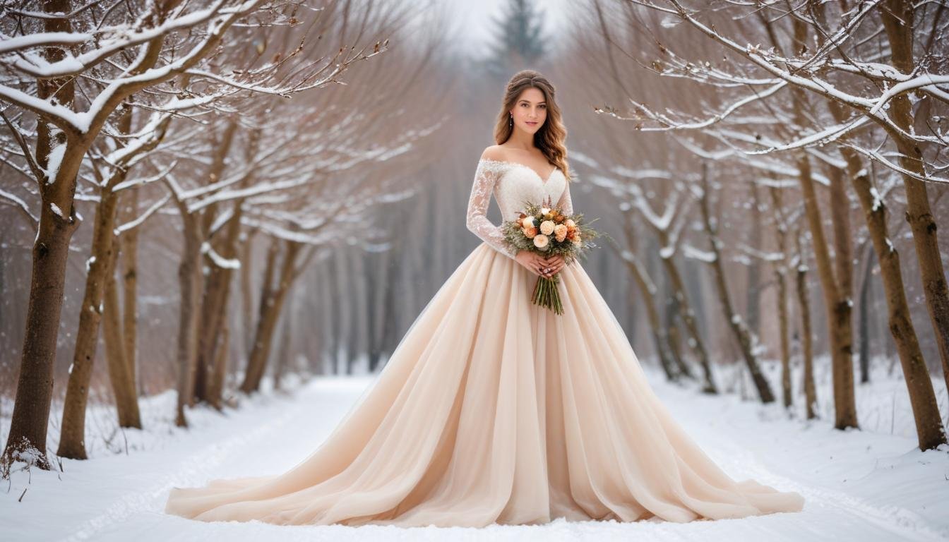 les plus belles inspirations de mariage hivernal freepik 202505160843 | Robes de Mariée | Comtesse Mariage Les plus belles inspirations de mariage hivernal