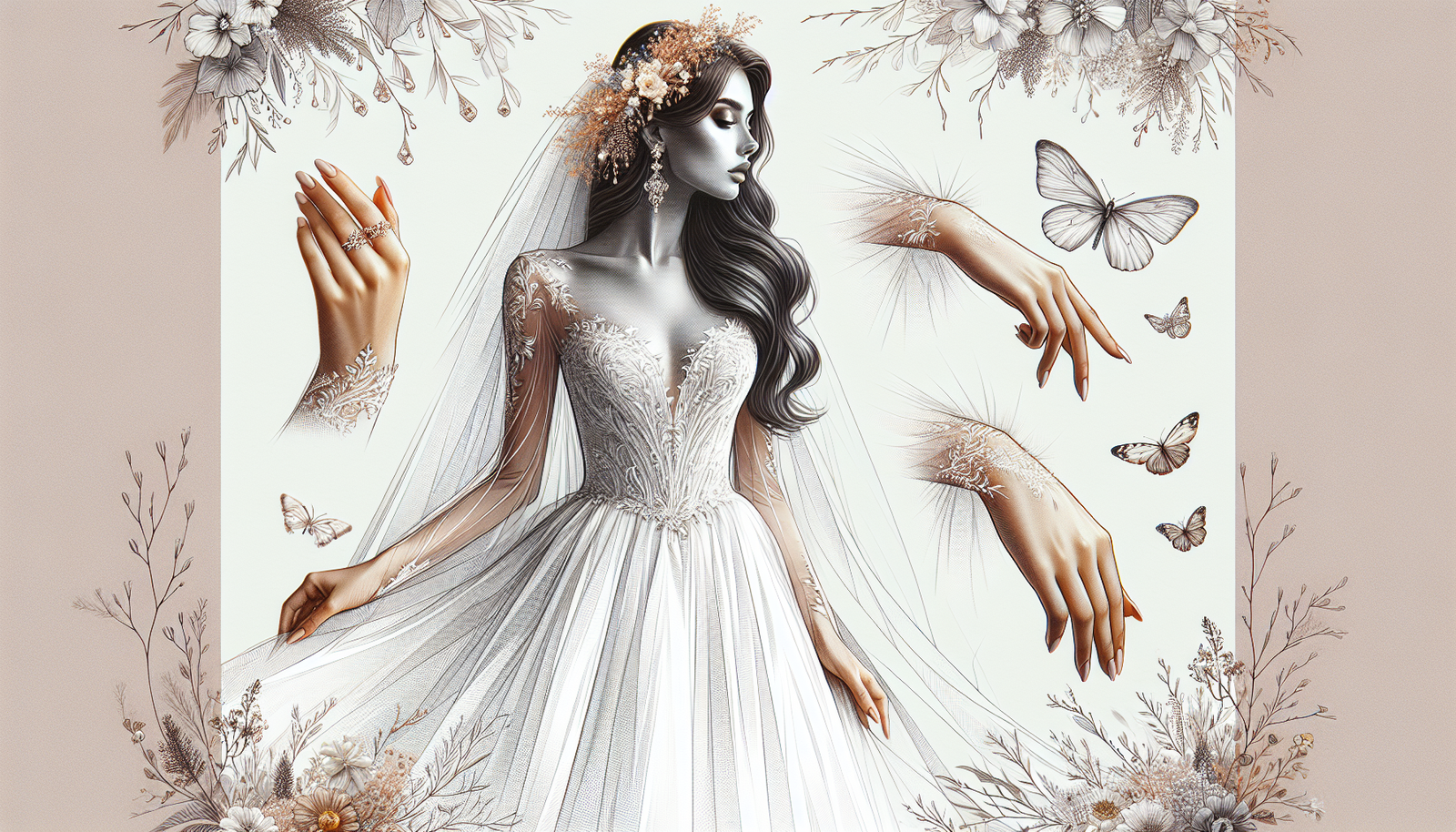 Les plus belles robes de mariée avec des manches