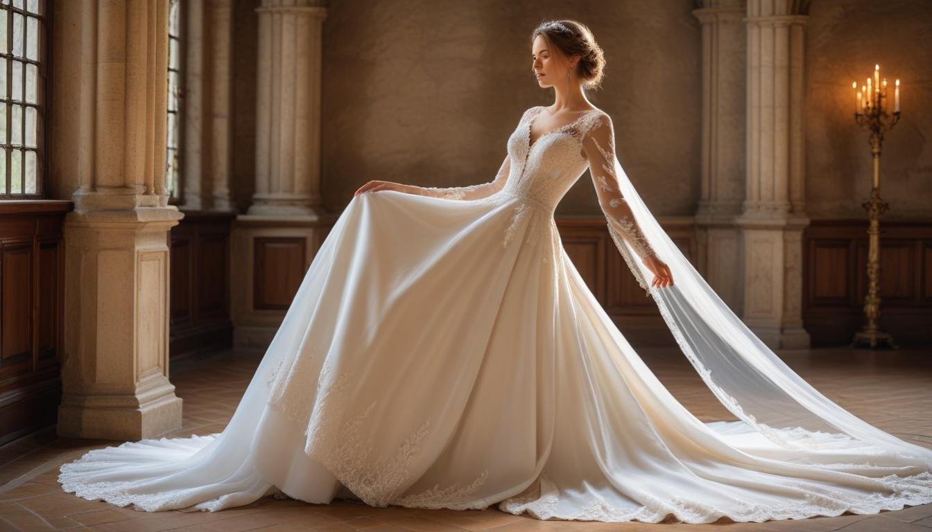les plus belles robes de mariee pour un mariage sur le theme medieval freepik 202505070133 | Robes de Mariée | Comtesse Mariage Les plus belles robes de mariée pour un mariage sur le thème médiéval