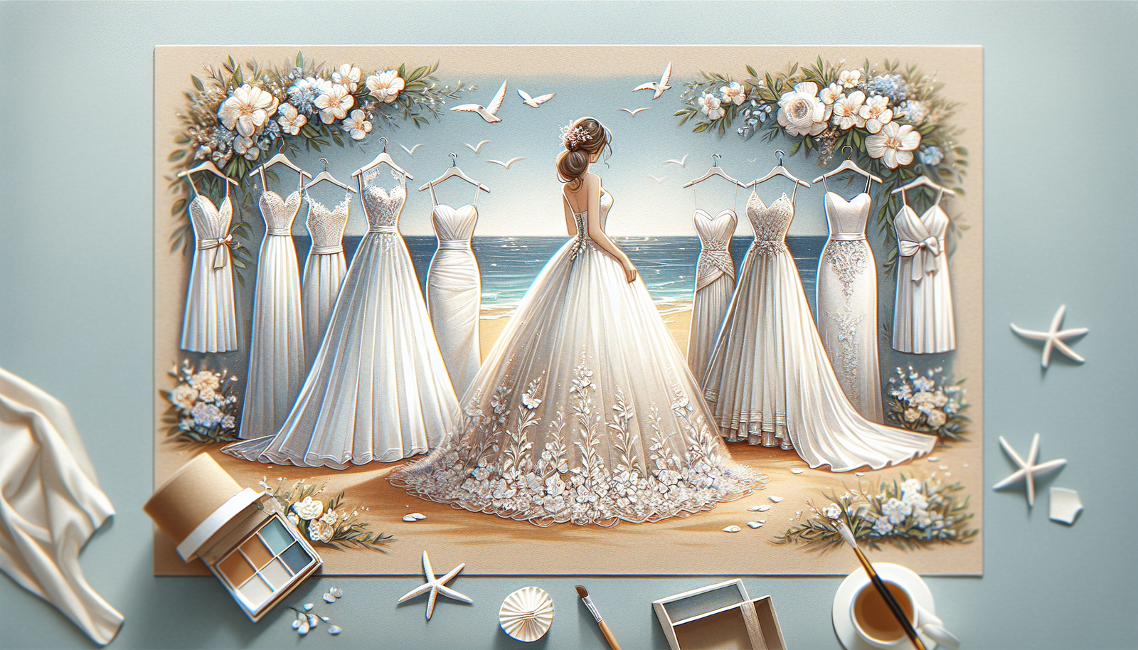 Mariage à la plage : quelle robe de mariée choisir ?