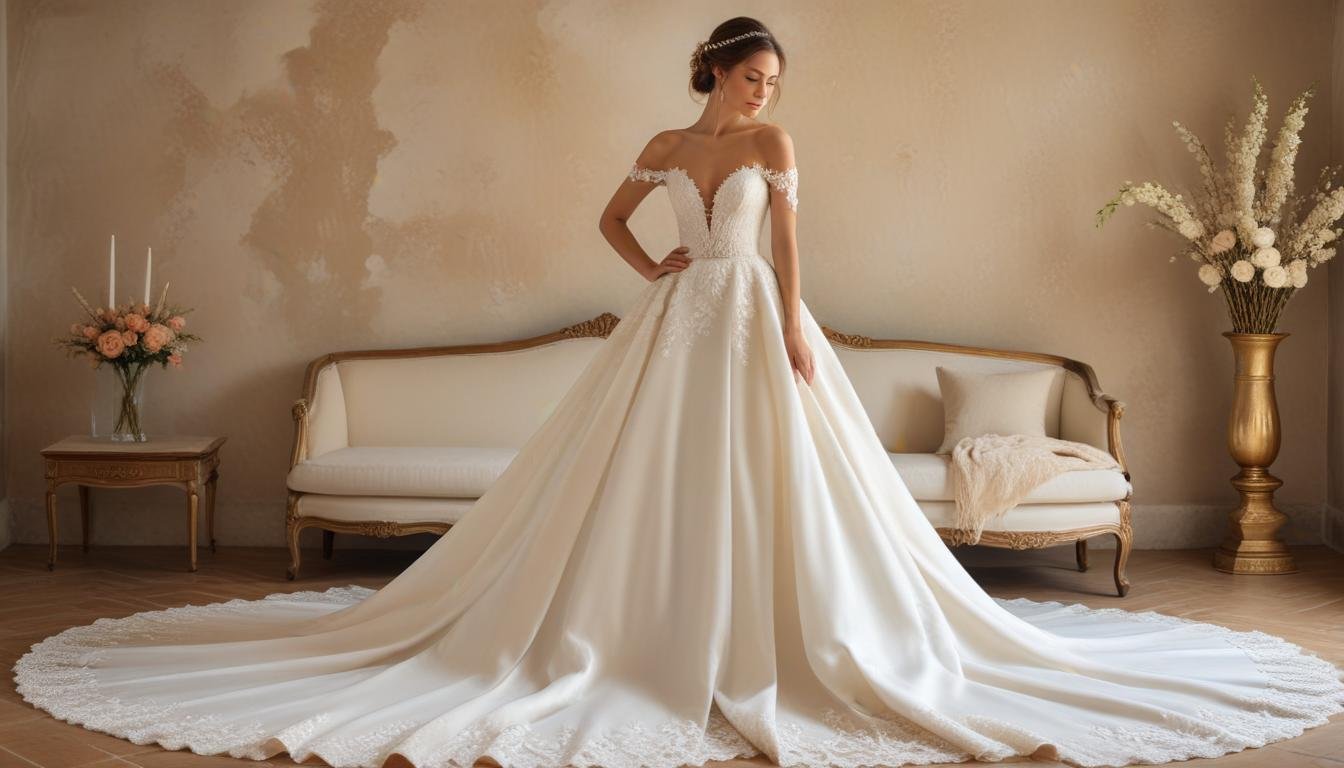 mariage et tradition que signifie porter du blanc freepik 202505171749 | Robes de Mariée | Comtesse Mariage Mariage et tradition : que signifie porter du blanc ?