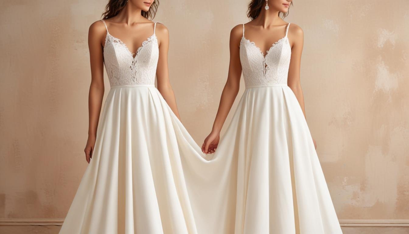 quel tissu choisir pour une robe de mariee dete freepik 202505150644 | Robes de Mariée | Comtesse Mariage Quel tissu choisir pour une robe de mariée d’été ?