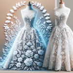 robe de mariee avec des applications en 3d l innovation et l originalite 202505042129 | Robes de Mariée | Comtesse Mariage