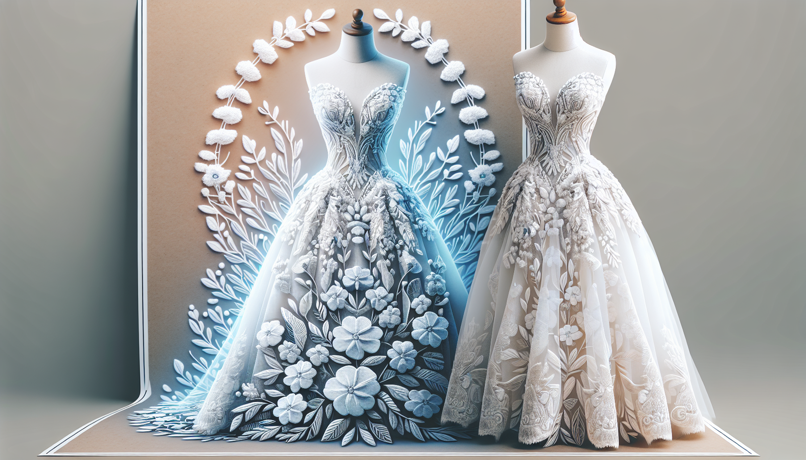 robe de mariee avec des applications en 3d l innovation et l originalite 202505042129 | Robes de Mariée | Comtesse Mariage Robe de mariée avec des applications en 3D : l'innovation et l'originalité