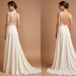 robe de mariee avec un col montant l elegance intemporelle freepik 202505070122 | Robes de Mariée | Comtesse Mariage