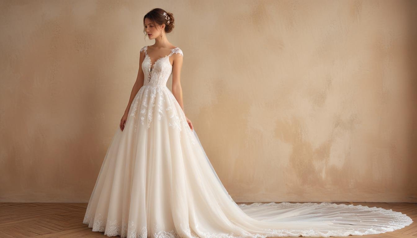 robe de mariee en dentelle classique ou tendance freepik 202505190106 | Robes de Mariée | Comtesse Mariage Robe de mariée en dentelle : classique ou tendance ?
