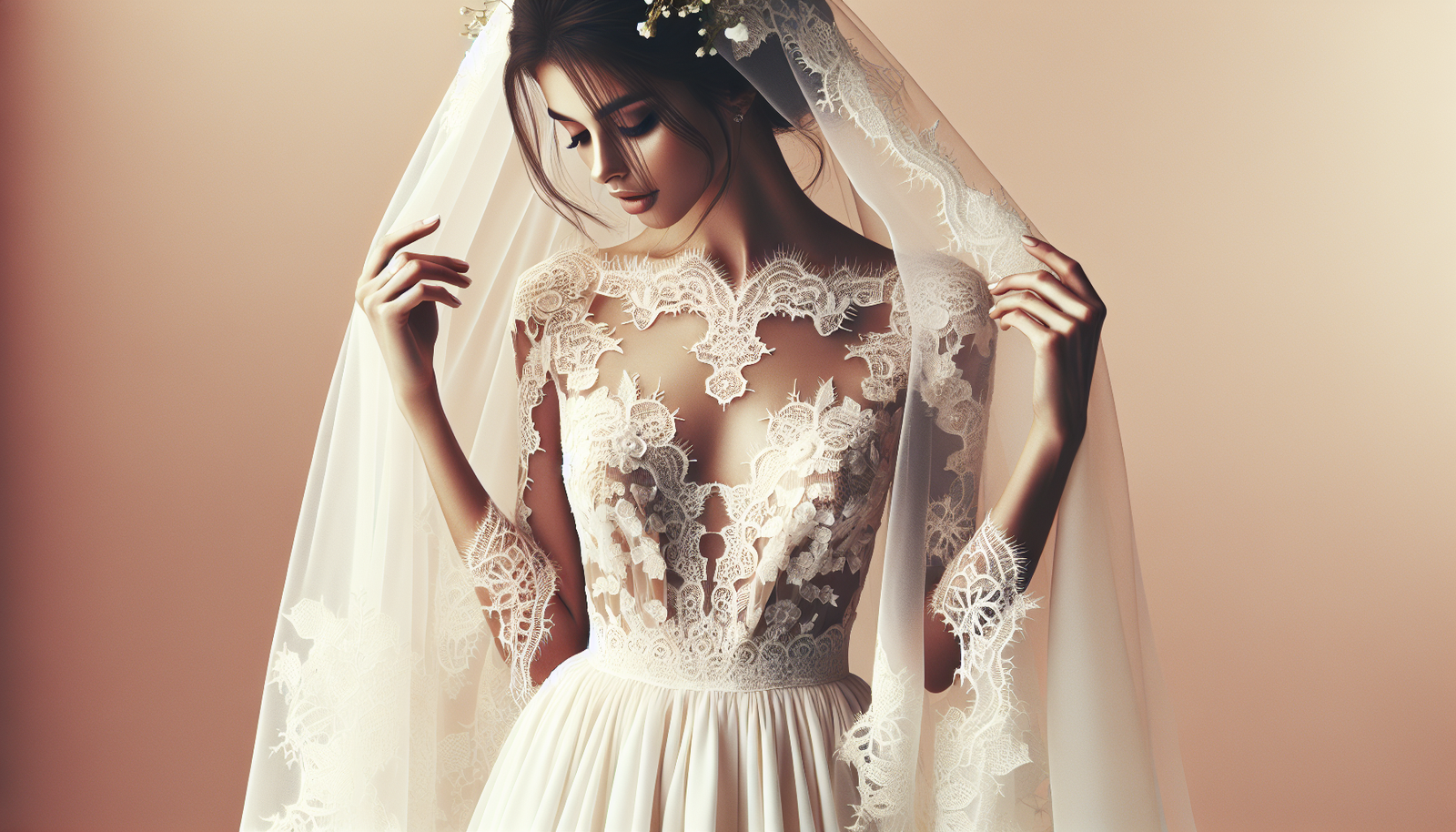 Robe de mariée en dentelle : un classique indémodable