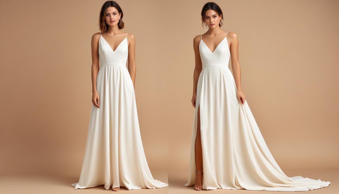 robe de mariee minimaliste la tendance chic freepik 202505182022 | Robes de Mariée | Comtesse Mariage Robe de mariée minimaliste : la tendance chic