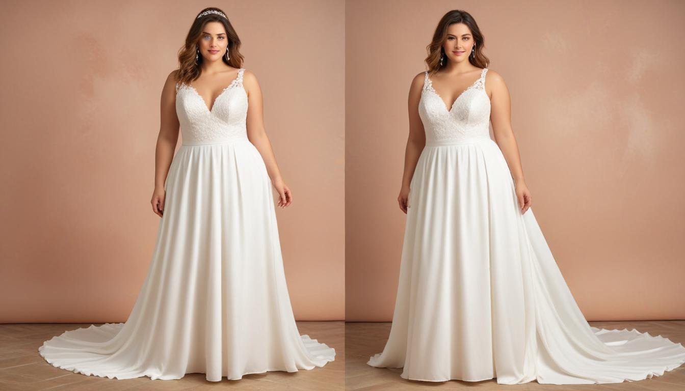 robes de mariee grande taille ou trouver les plus belles pieces freepik 202505161300 | Robes de Mariée | Comtesse Mariage Robes de mariée grande taille : où trouver les plus belles pièces ?