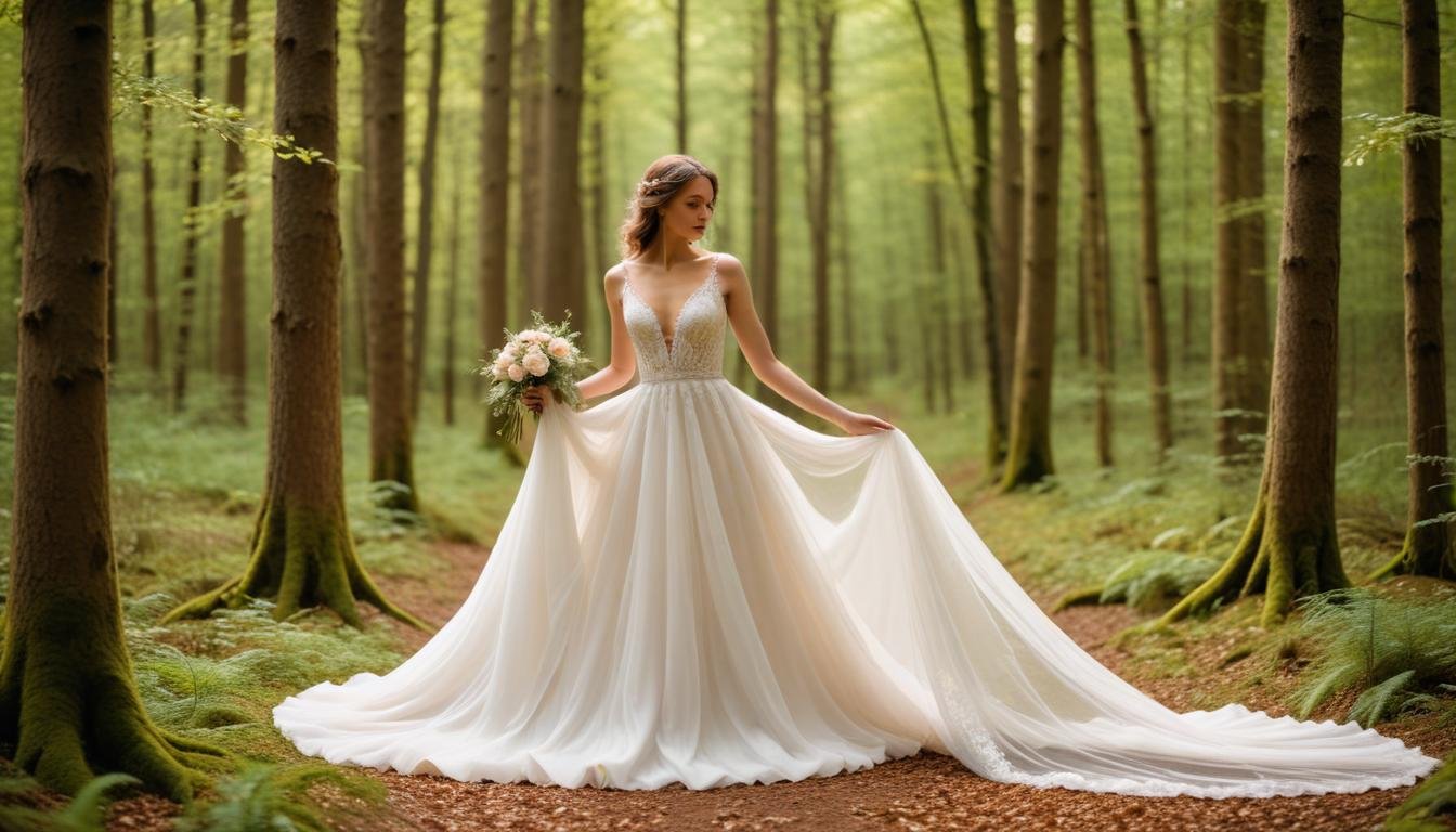 Shooting mariage en forêt : inspirations féériques